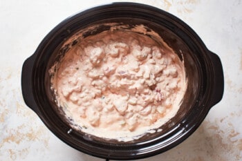 how to make crockpot sausage cream cheese dip