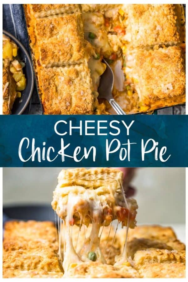 chicken pot pie pinterest image