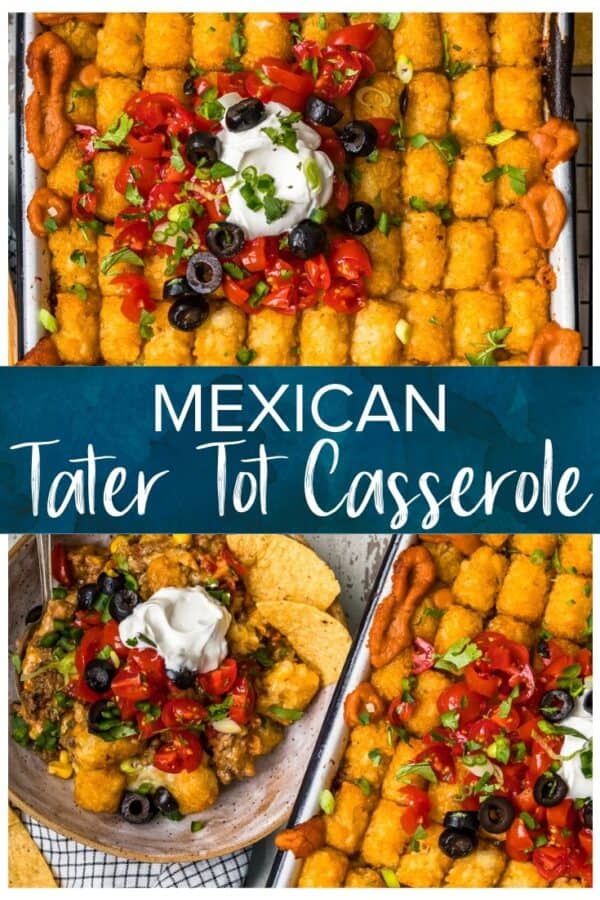 mexican tater tot casserole pinterest photo