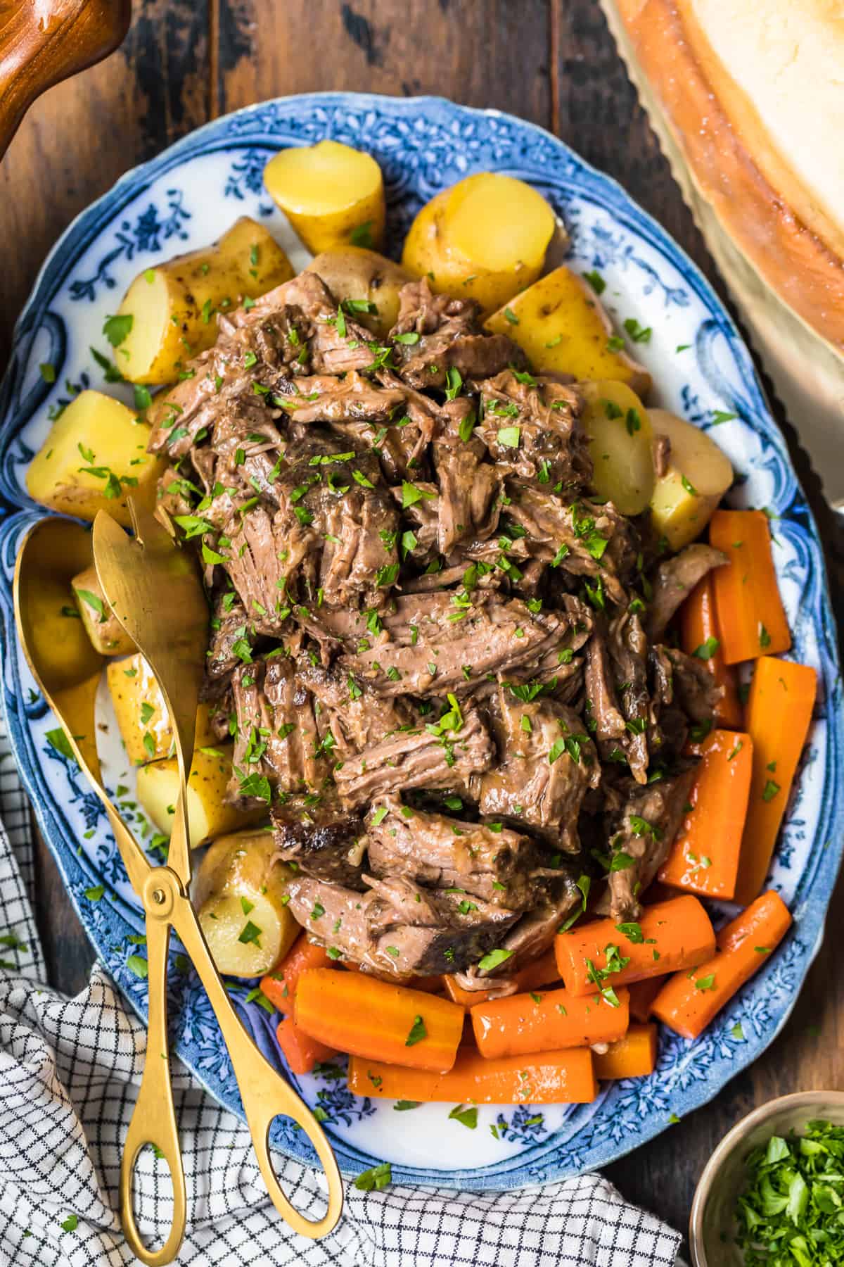 pot roast on plate