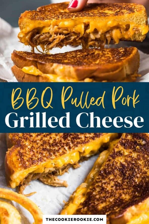 pulled pork grilled cheese pinterest