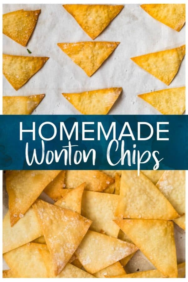 wonton chips pinterest photo