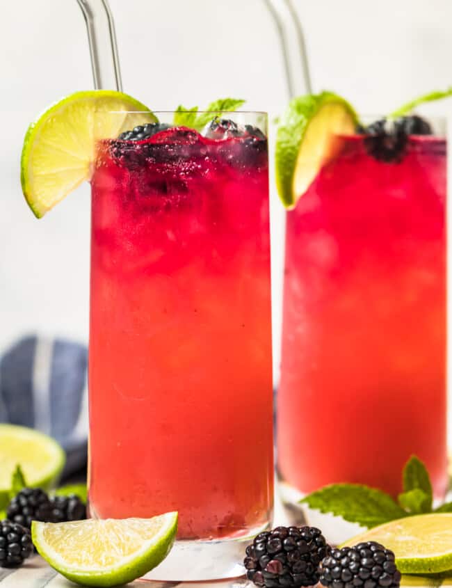 blackberry palomas on a table