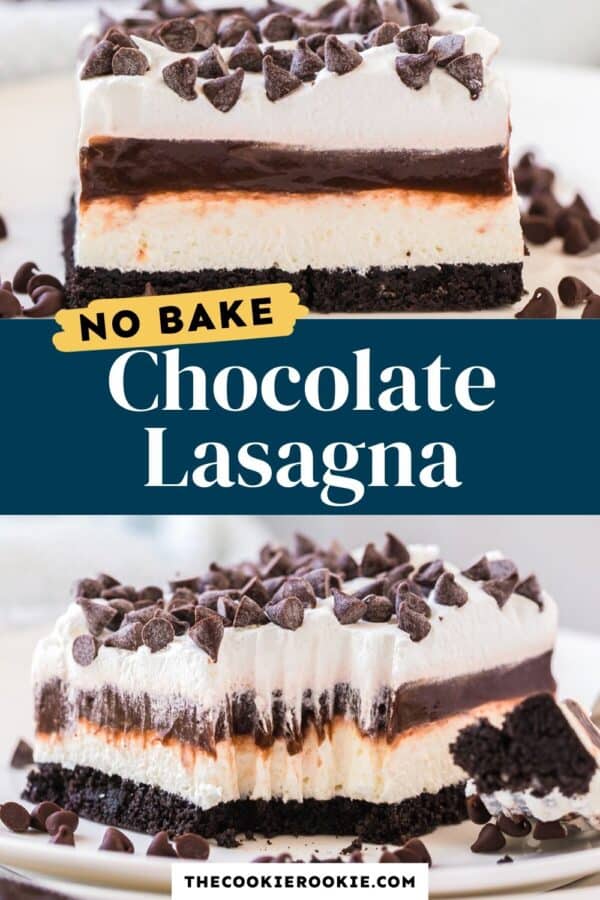 chocolate lasagna pinterest