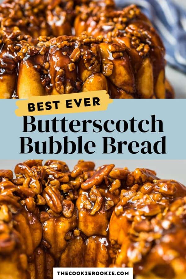 butterscotch monkey bread pinterest