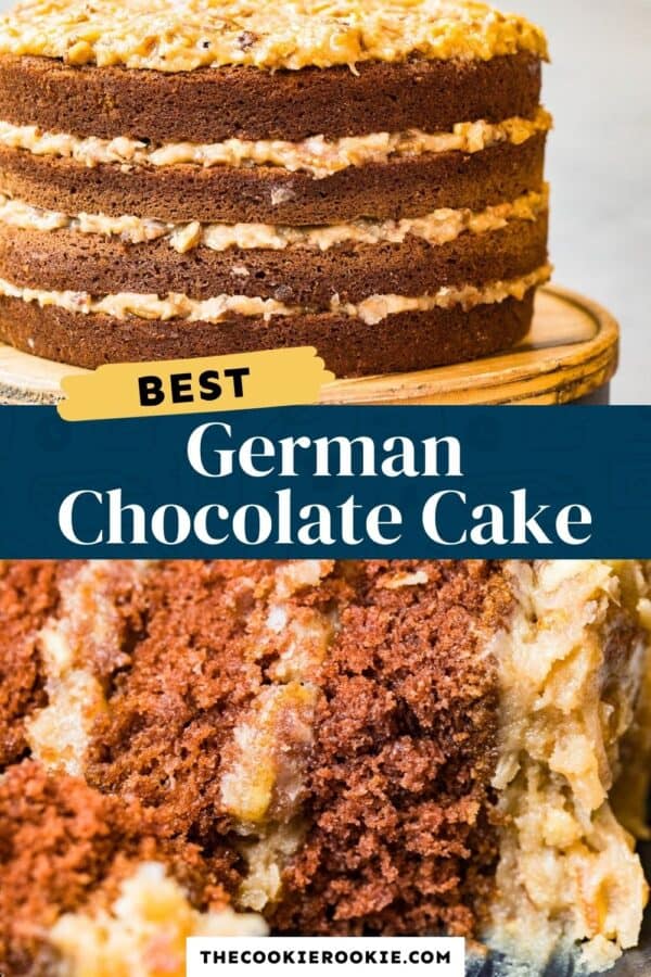 german chocolate cake pinterest