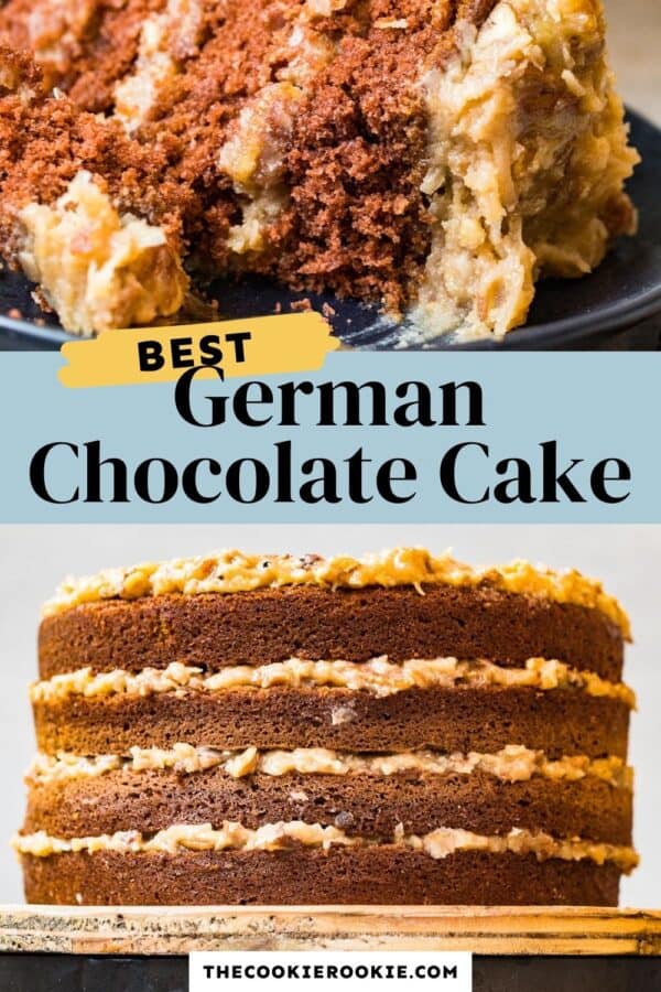 german chocolate cake pinterest