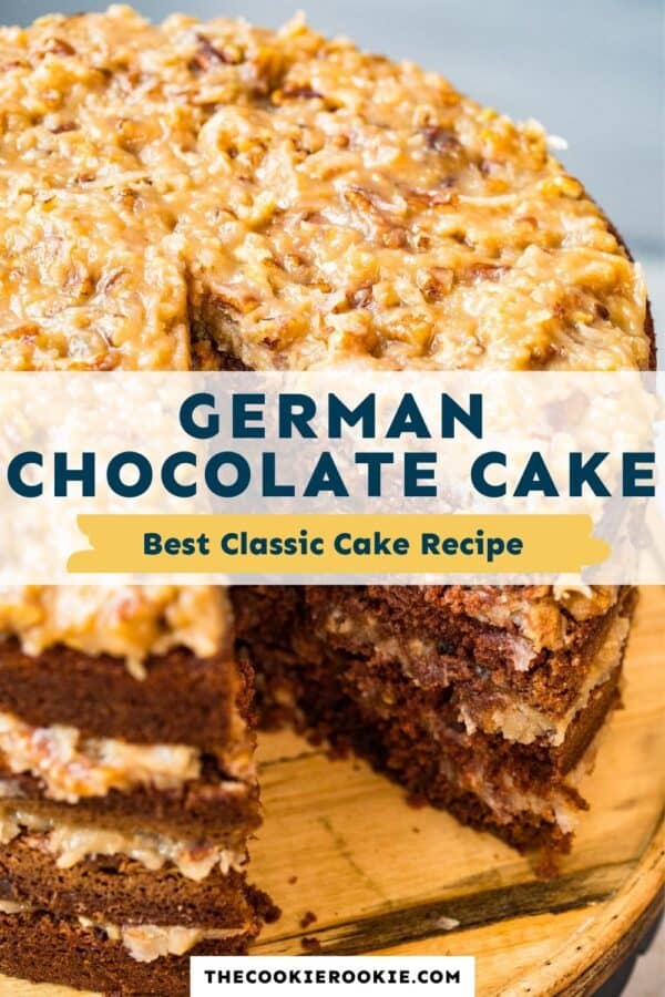 german chocolate cake pinterest