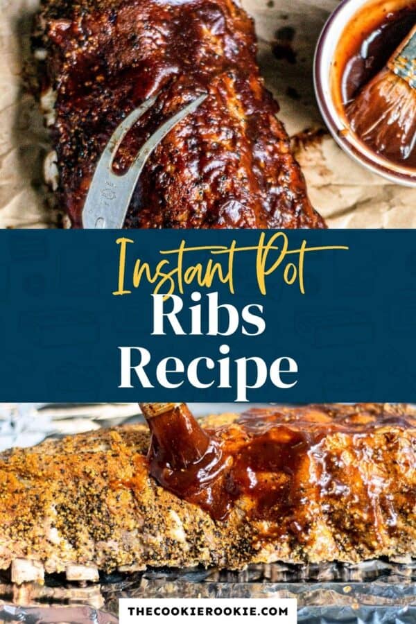 instant pot ribs pinterest