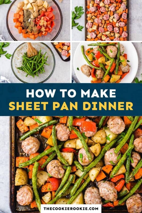 Italian Sausage Sheet Pan Dinner Pinterest