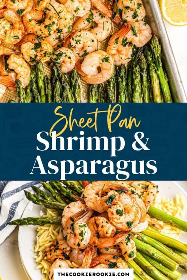 shrimp and asparagus pinterest