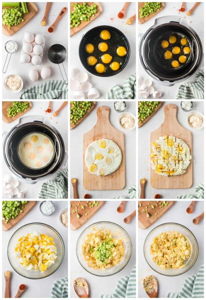 how to make instant pot egg salad