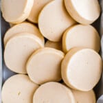 shortbread cookies in basket