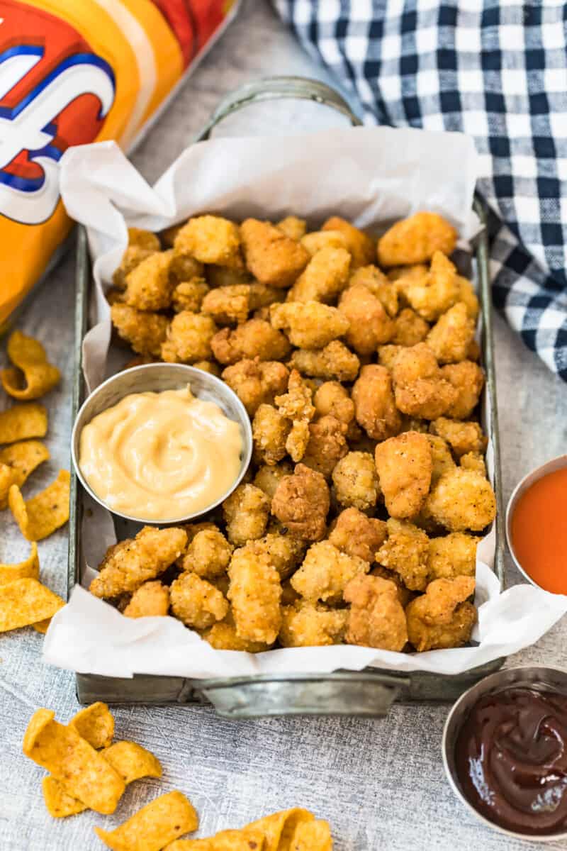 fritos crusted popcorn chicken