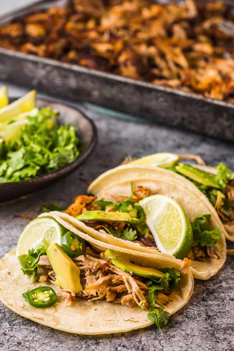 pork carnita tacos