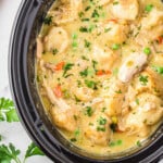 featured image crockpot chicken and dumplings