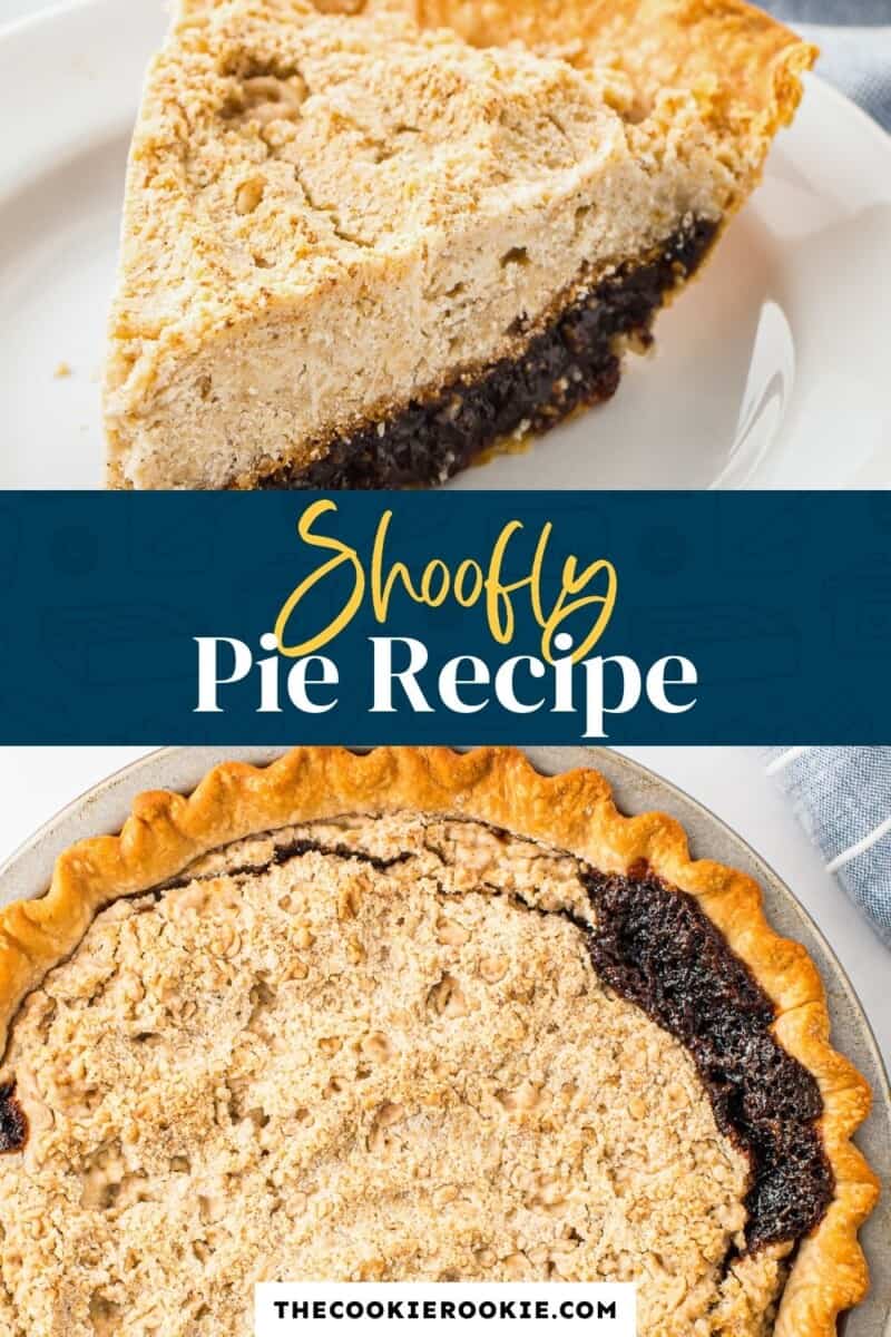 shoofly pie pinterest collage