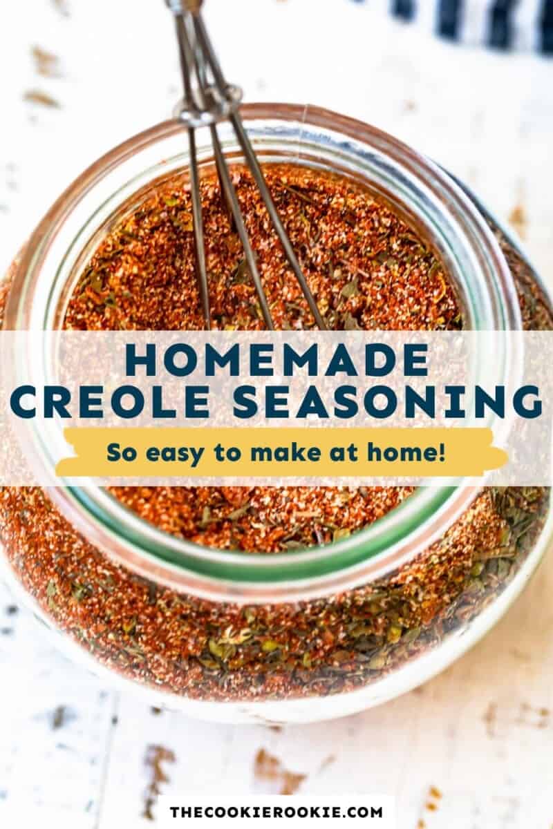 homemade creole seasoning pinterest collage