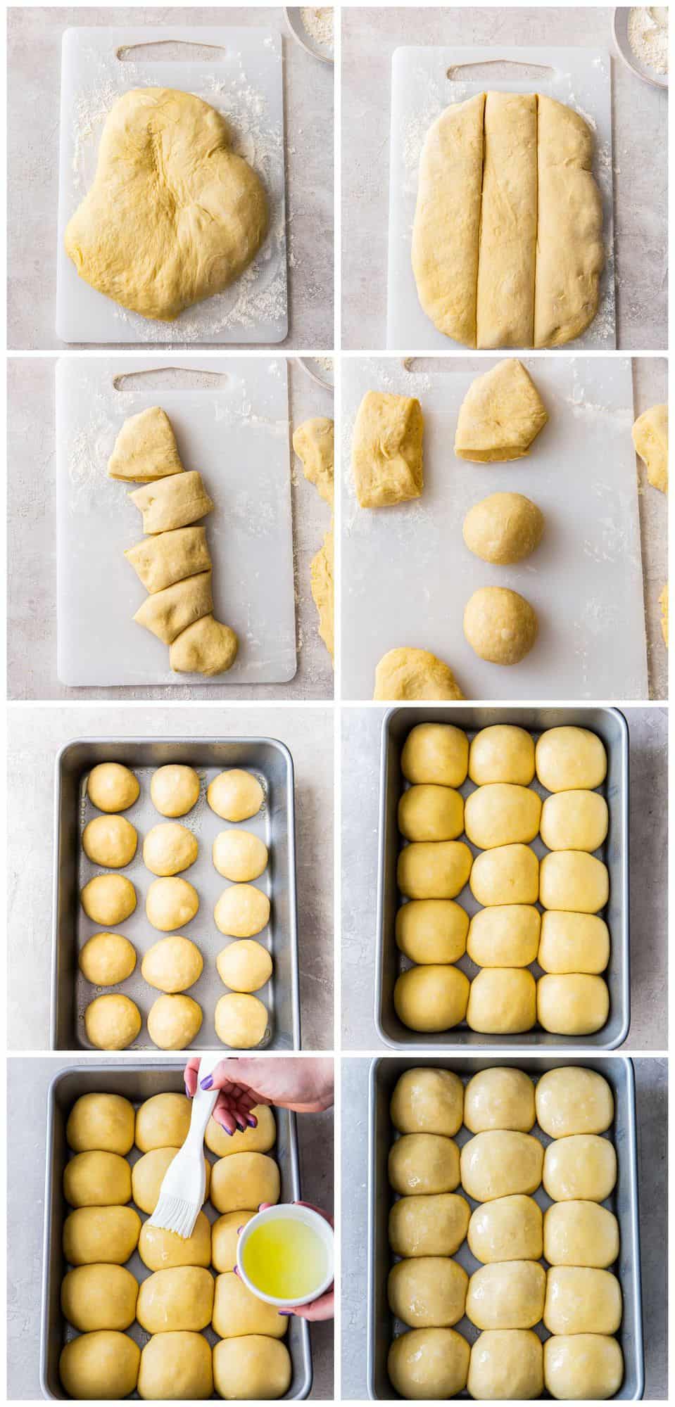 step by step photos for how to make hawaiian rolls