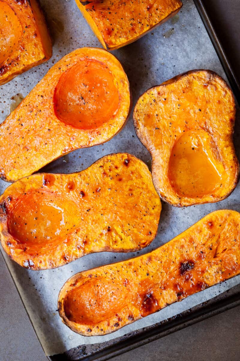 how to cut butternut squash