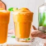 featured frozen peach margaritas