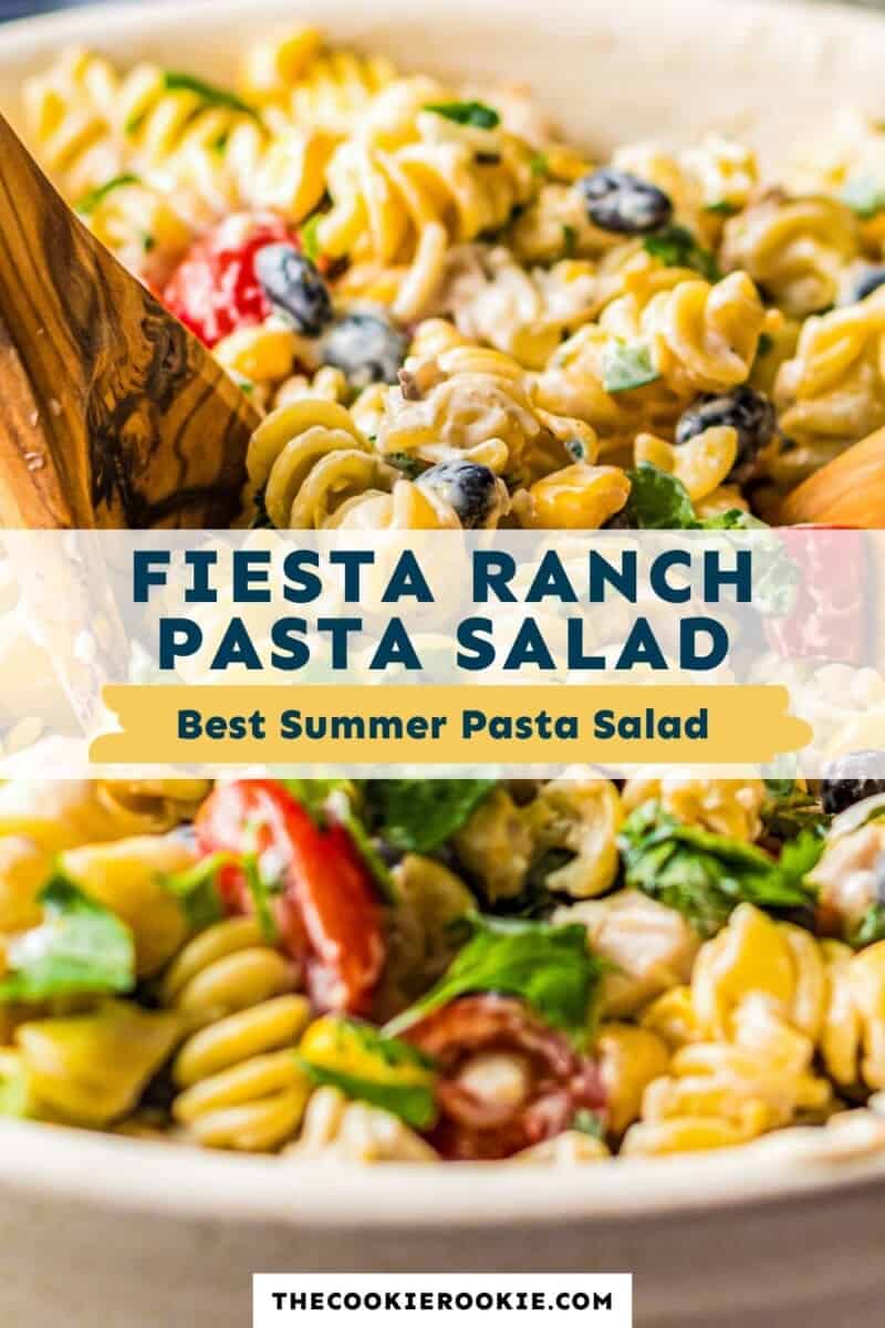 ranch chicken pasta salad pinterest collage