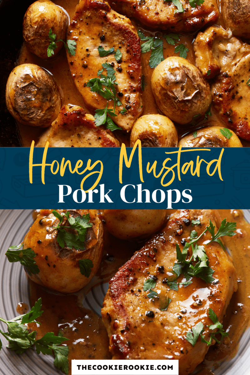 honey mustard pork chops pinterest.