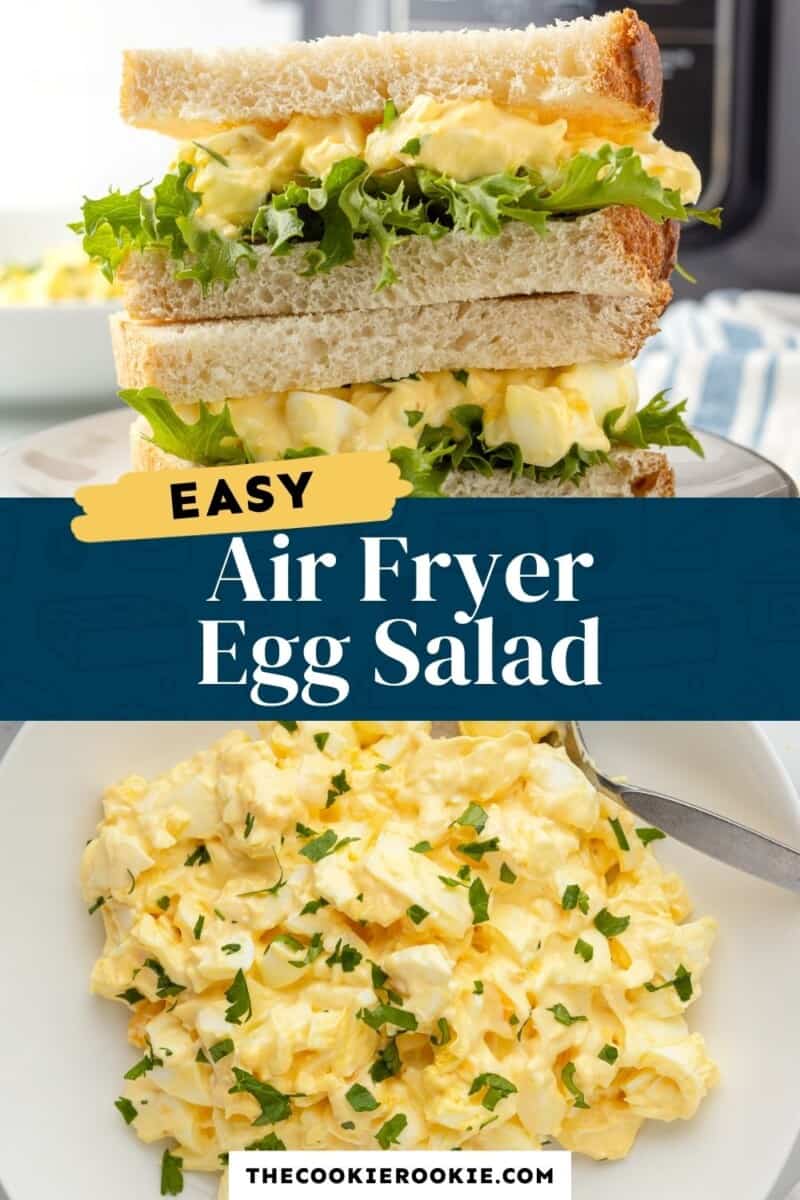 air fryer egg salad pinterest