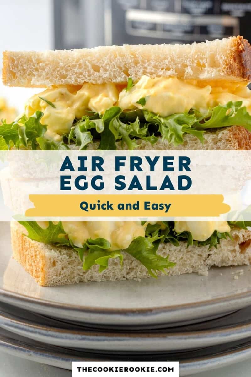 air fryer egg salad pinterest