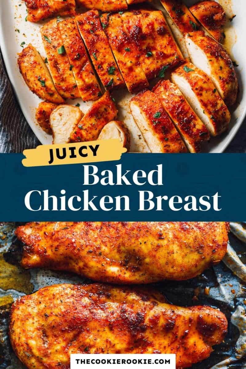 baked chicken breast pinterest