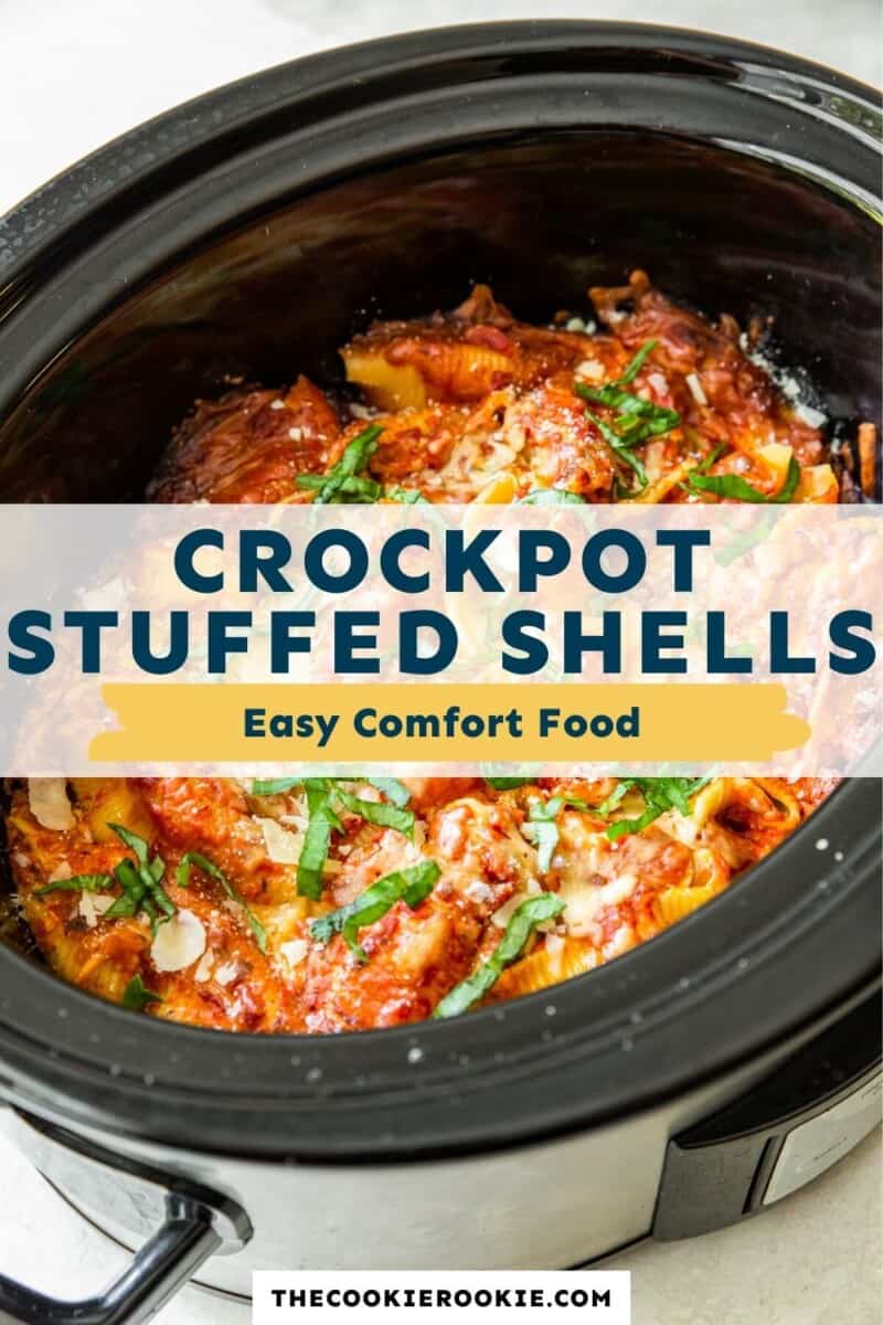 crockpot stuffed shells pinterest