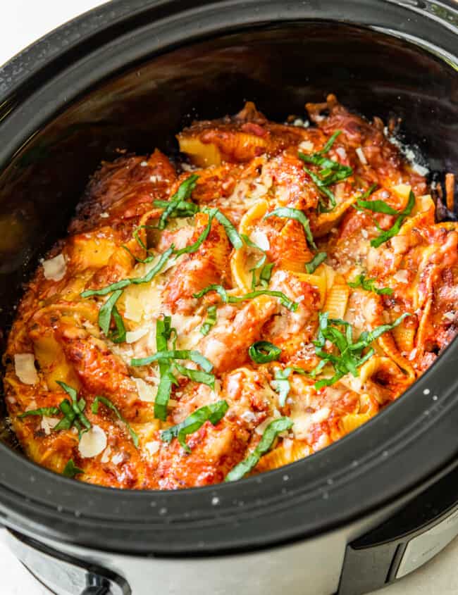 stuffed shells in crockpot