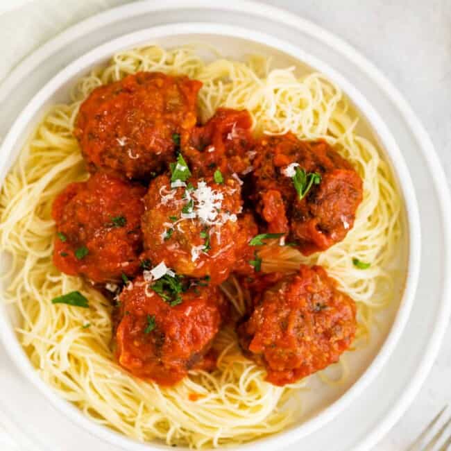 featured air fryer meatballs