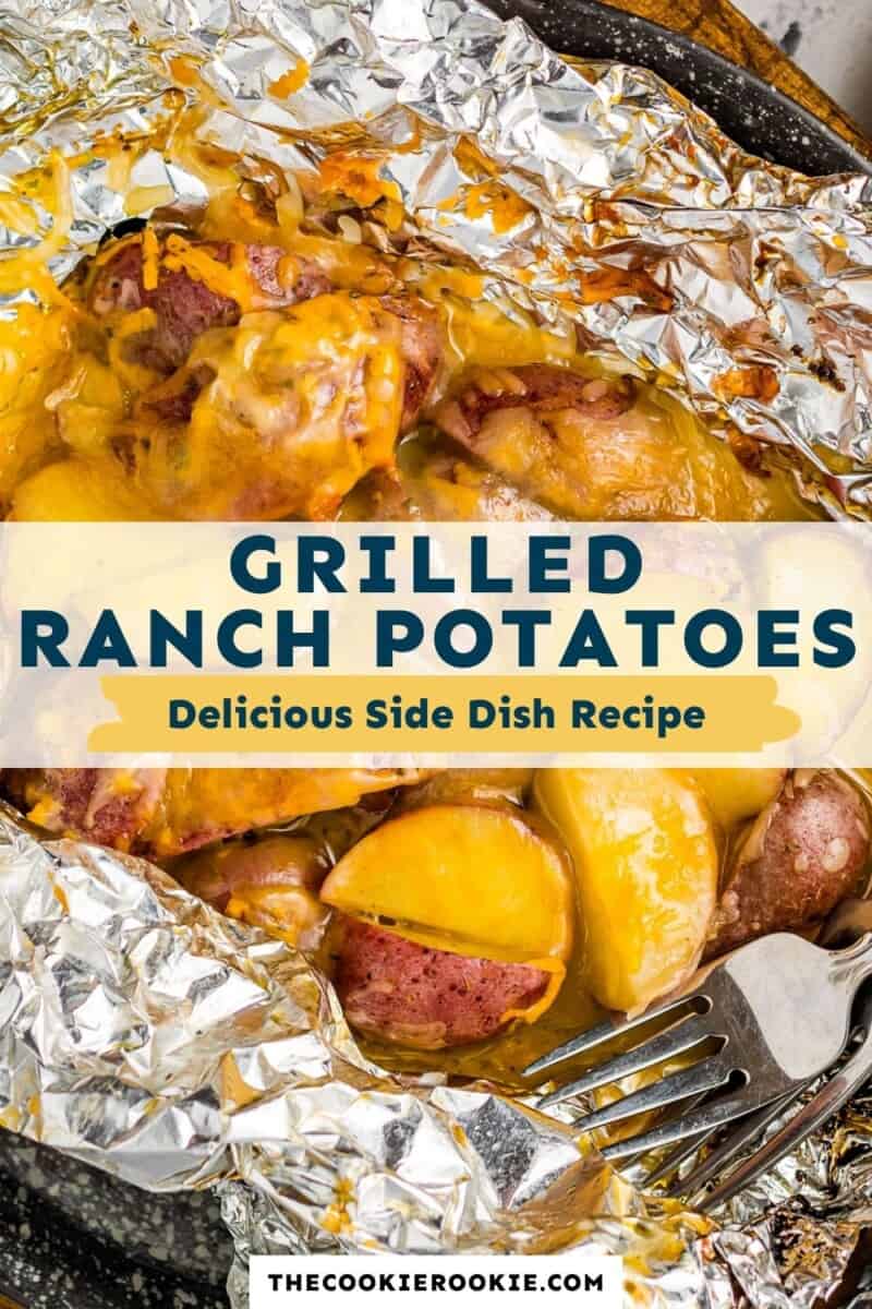 grilled ranch potatoes pinterest