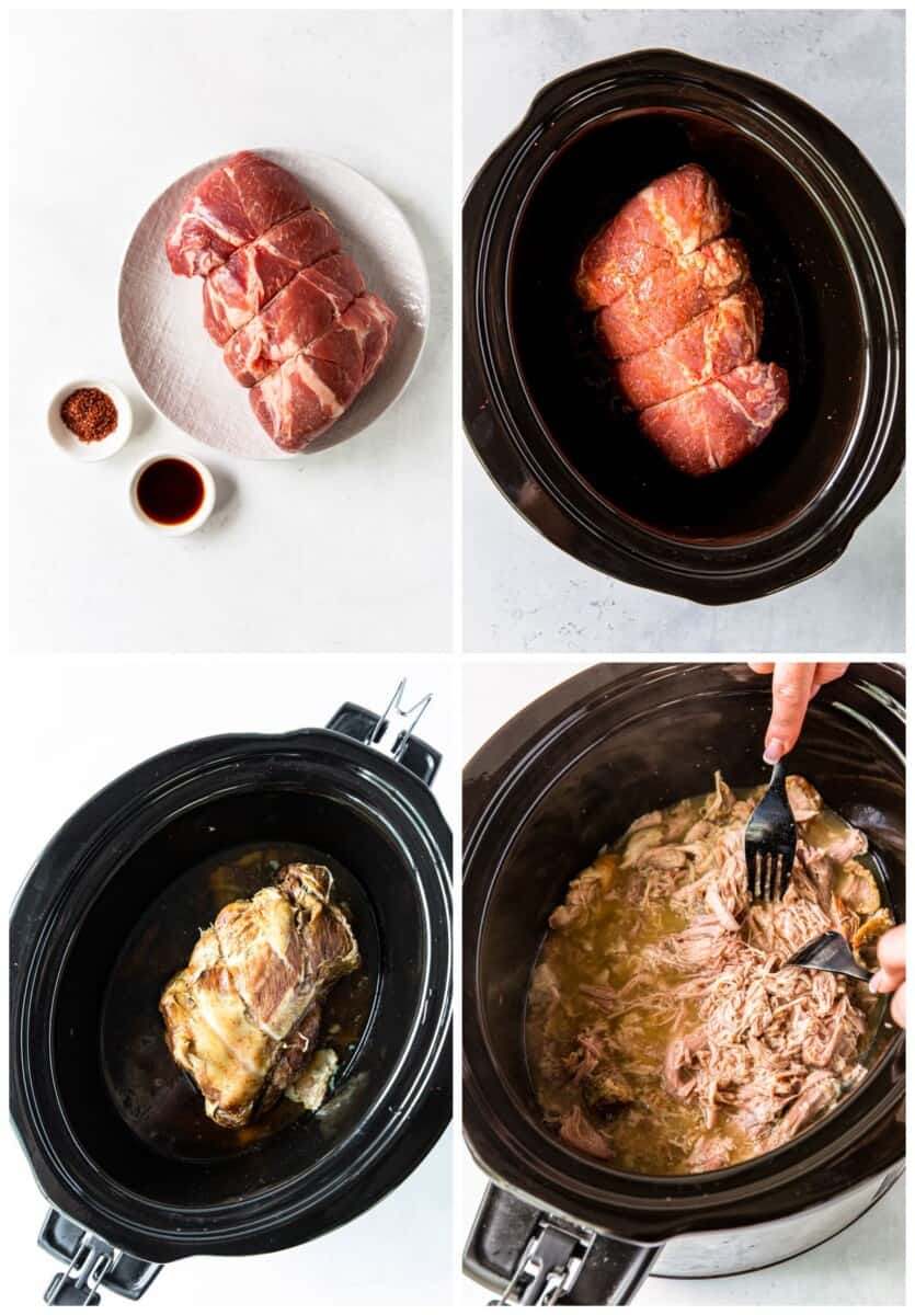 step by step photos for how to make kalua pork