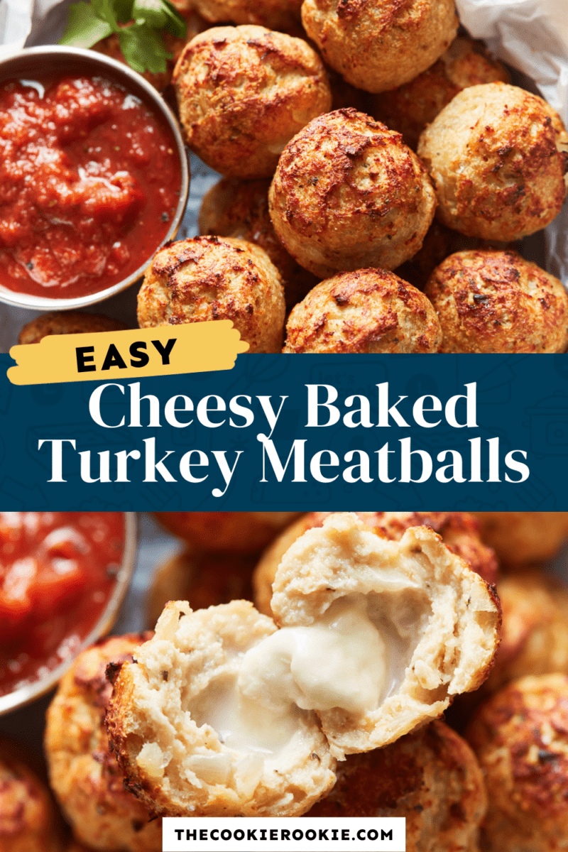 baked turkey meatballs pinterest.