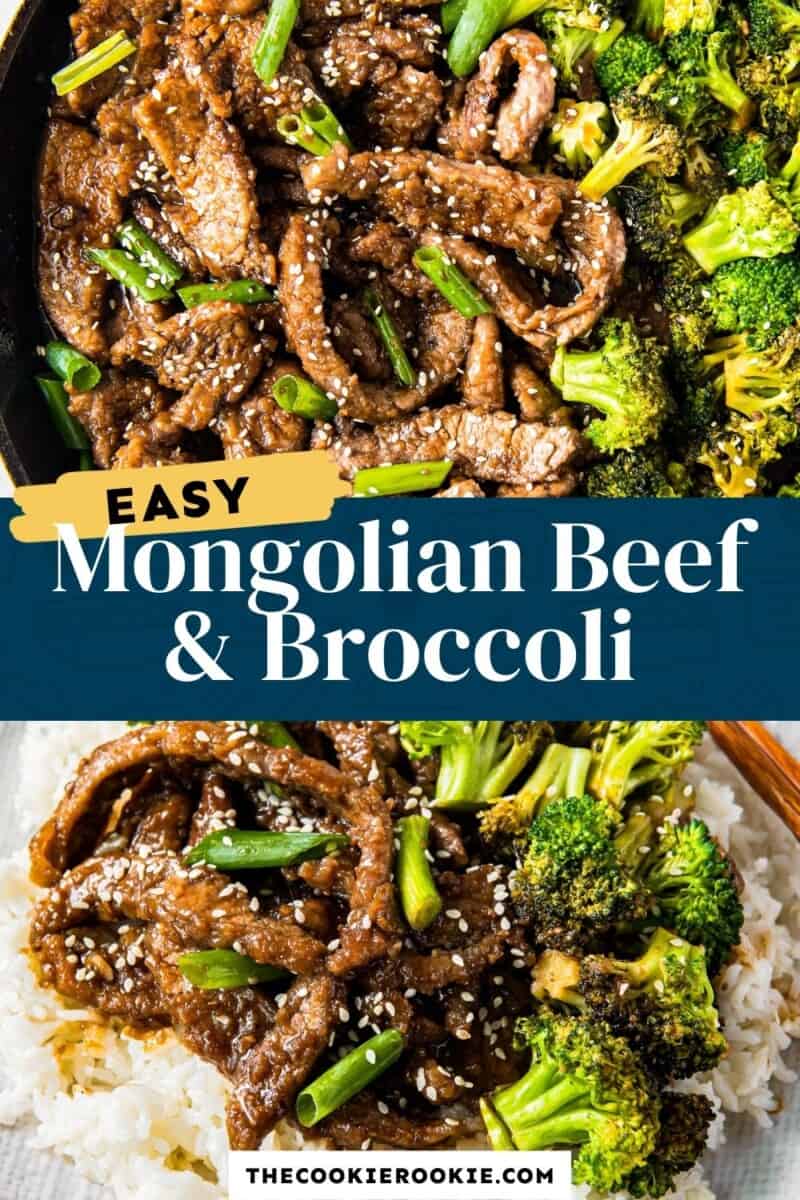 mongolian beef and broccoli pinterest