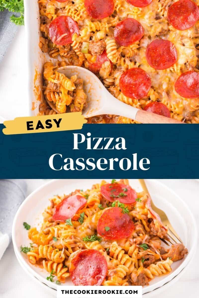 pizza casserole pinterest