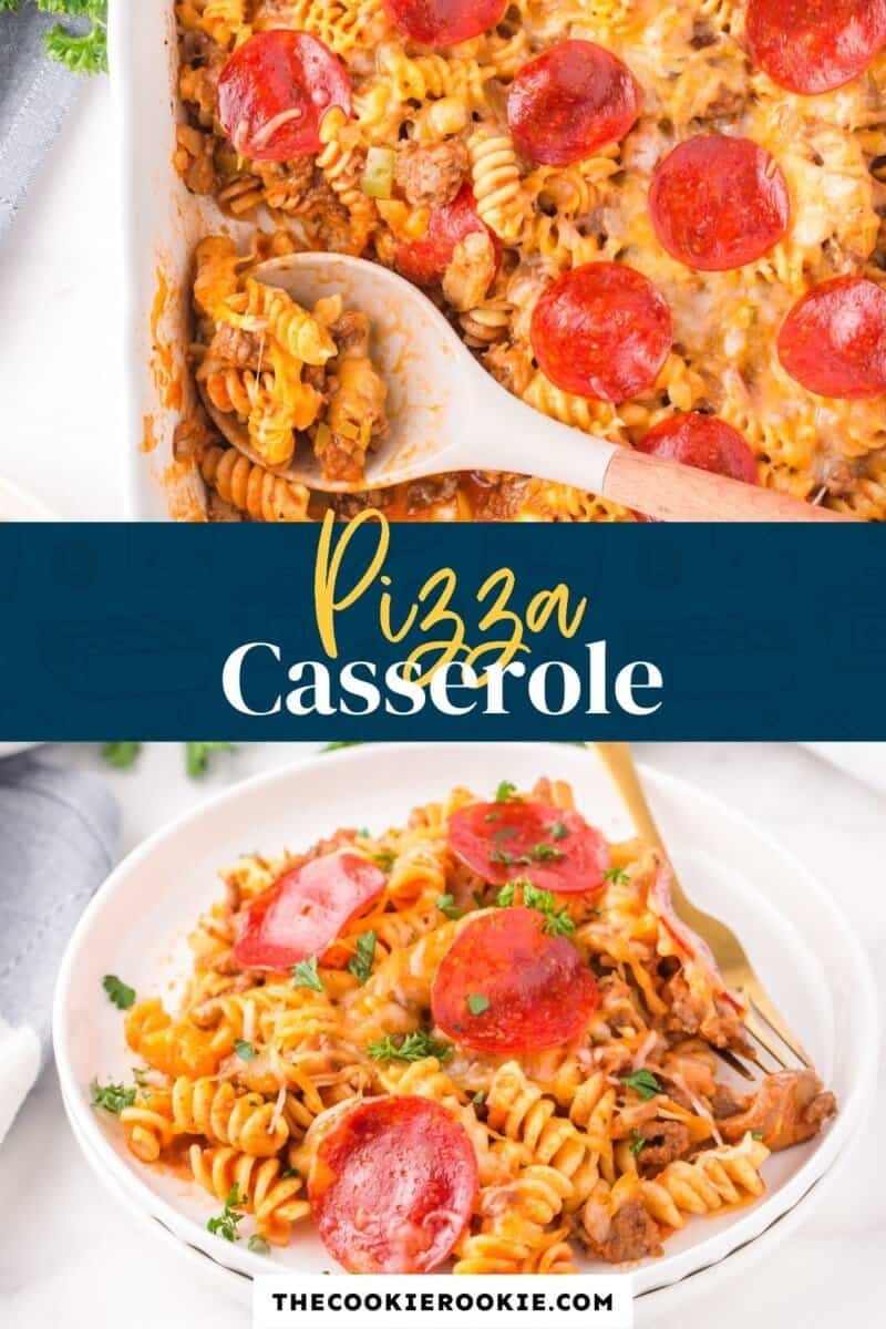 pizza casserole pinterest