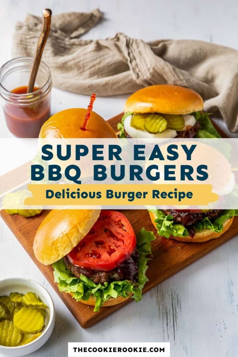 bbq burgers pinterest