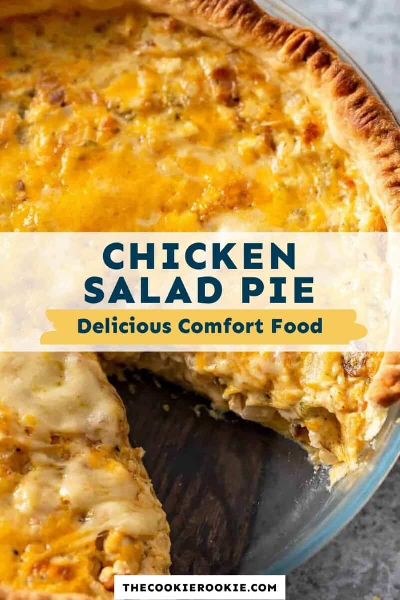 chicken salad pie pinterest