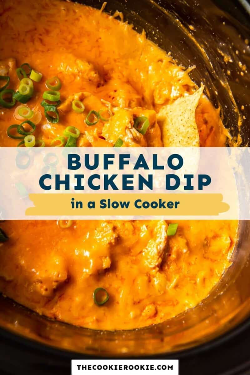 crockpot buffalo chicken dip pinterest