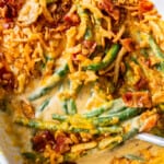 featured loaded green bean casserole