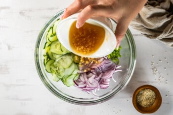 how to make asian cucumber salad