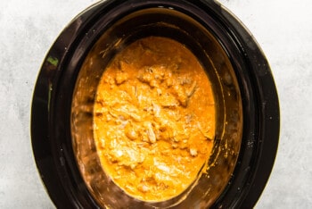 how to make crockpot buffalo chicken dip