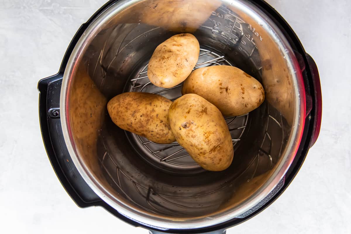 how to make instant pot twice baked potatoes