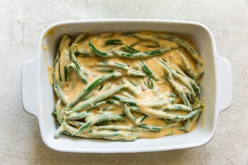 how to make loaded green bean casserole