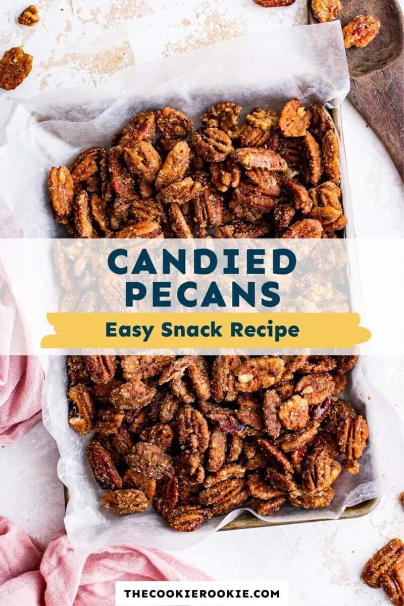 candied pecans pinterest