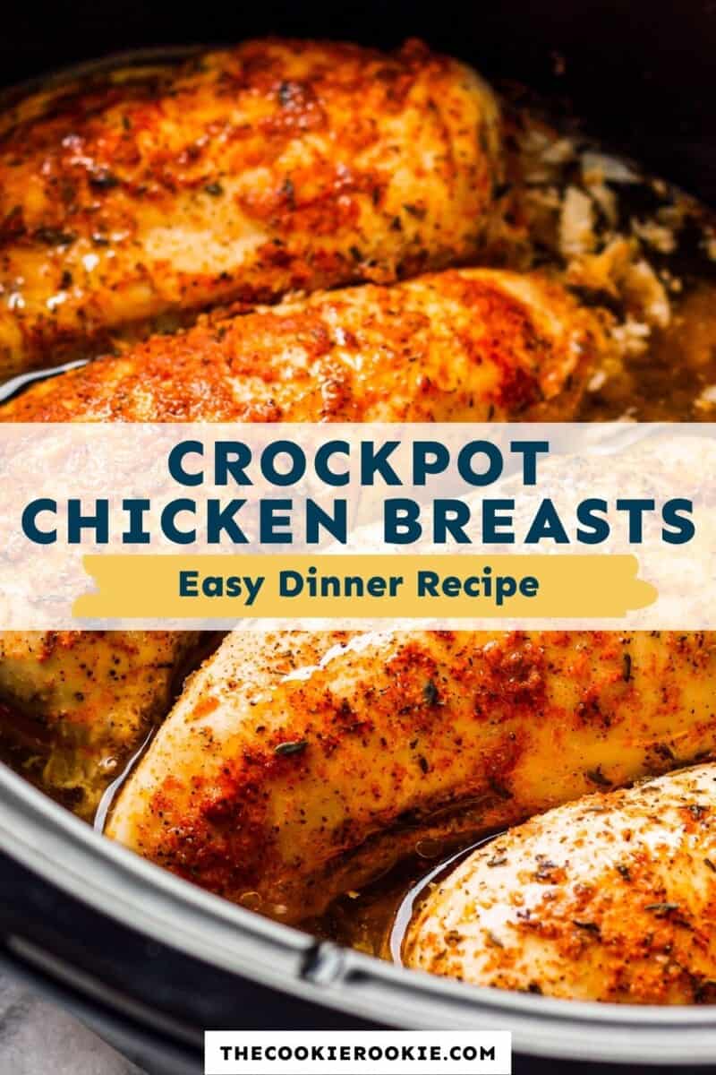 crockpot chicken breasts pinterest