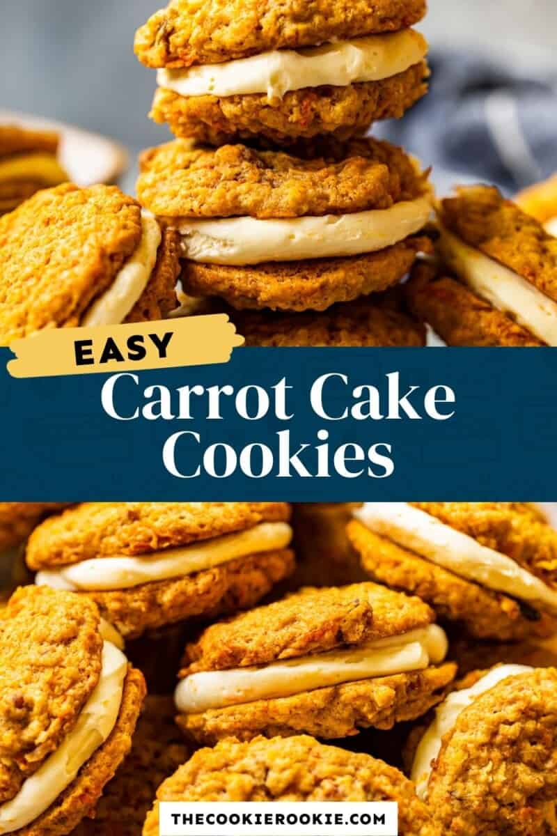 carrot cake sandwich cookies pinterest